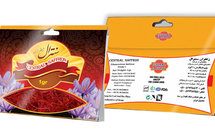 انواع پاکت بسته بندی زعفران